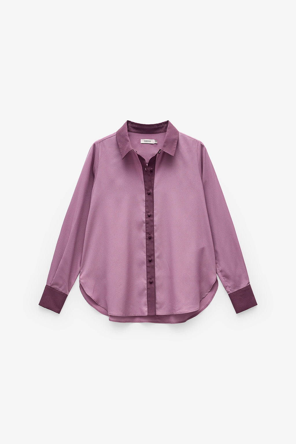 CAMISA COM CONTRASTE DE COR