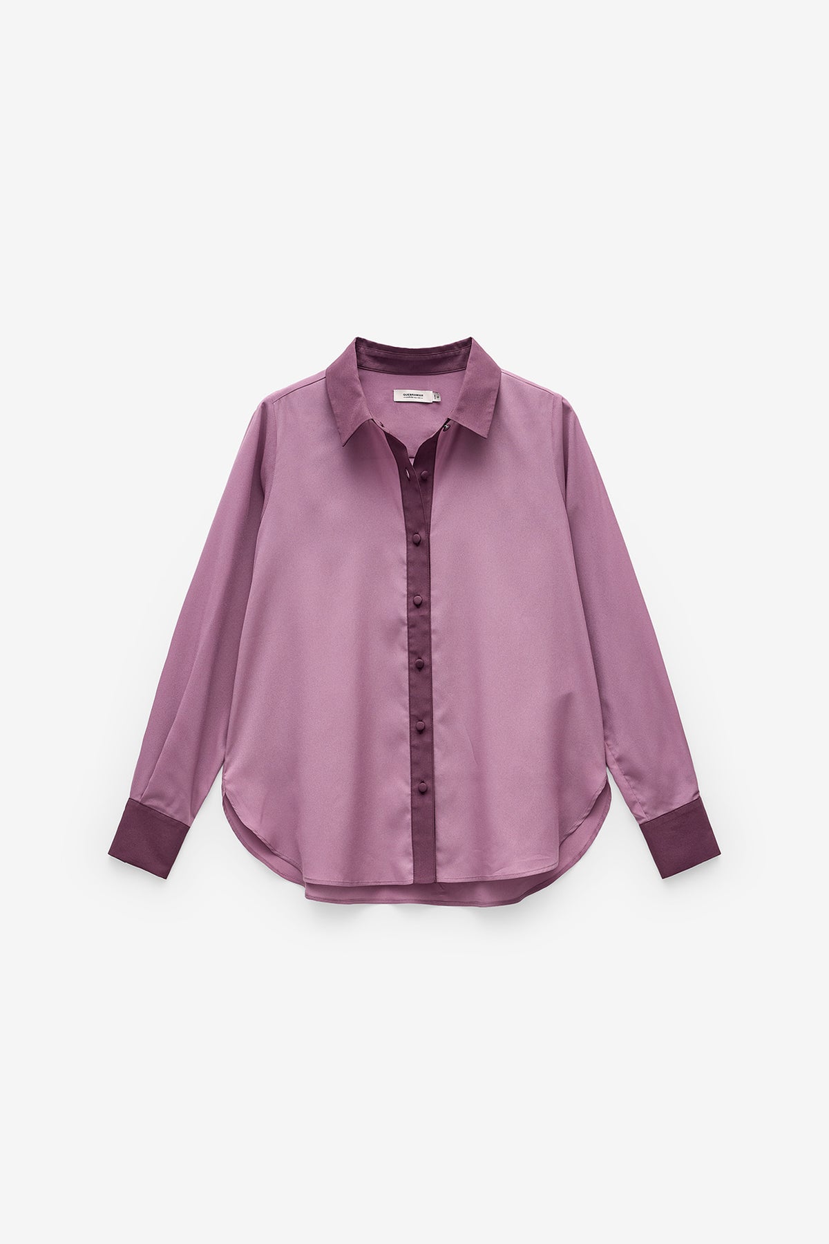 CAMISA COM CONTRASTE DE COR