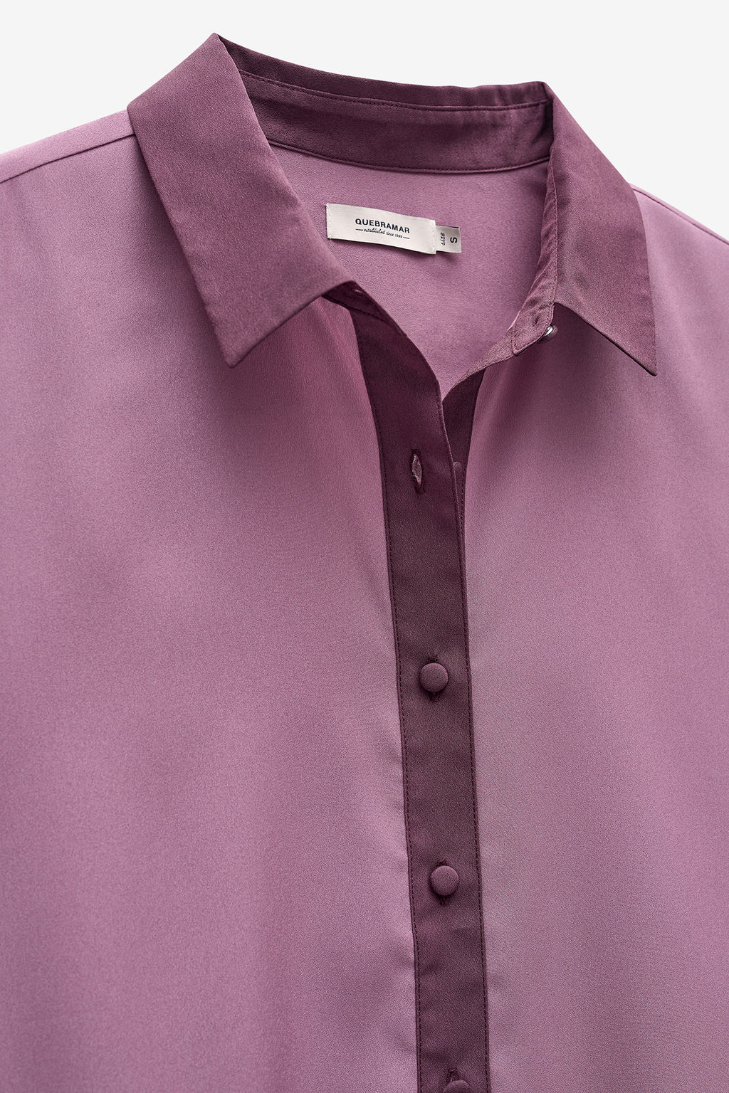 CAMISA COM CONTRASTE DE COR