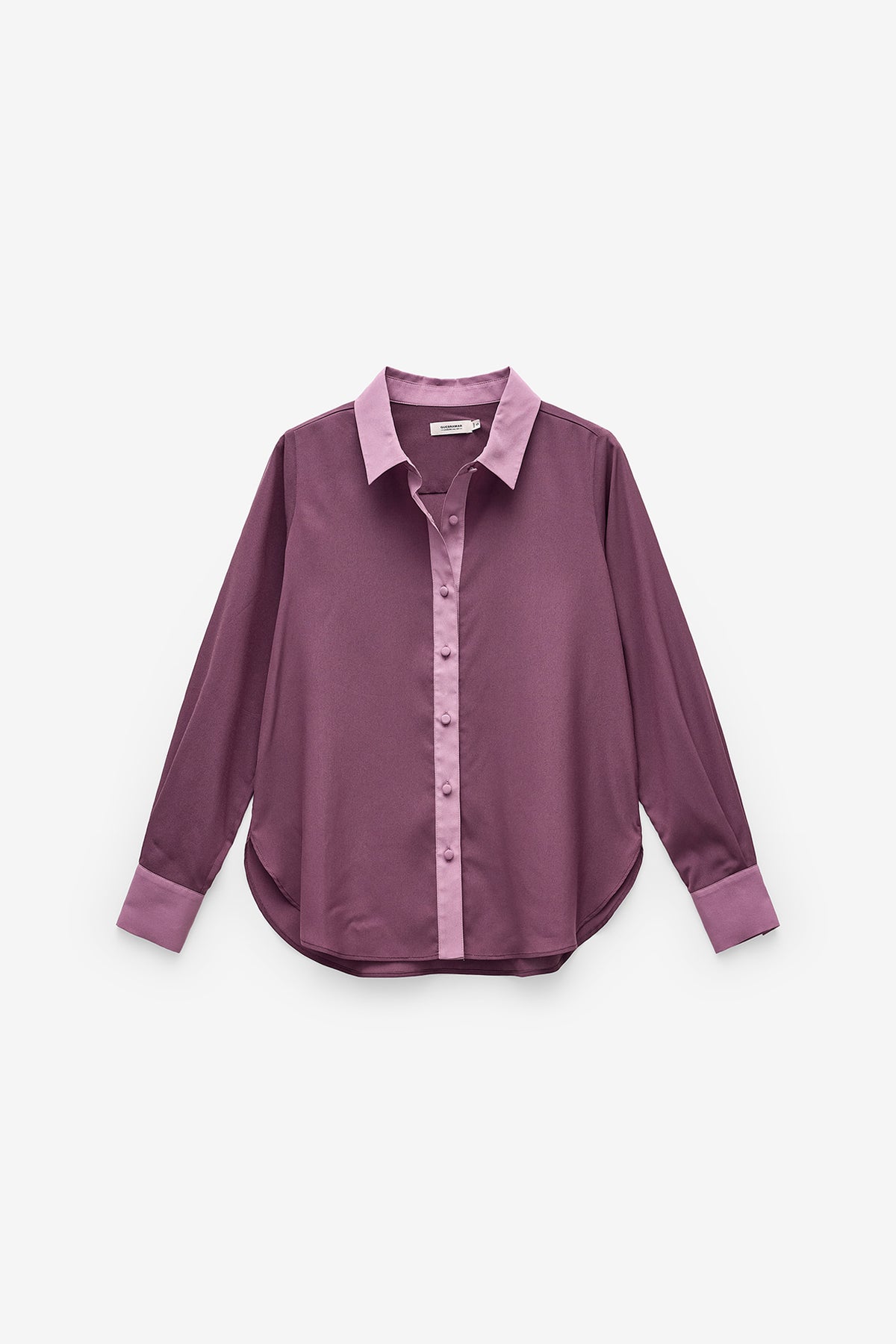 CAMISA COM CONTRASTE DE COR