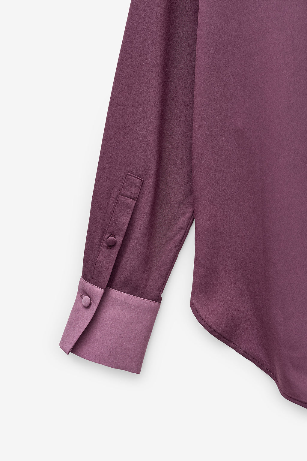 CAMISA COM CONTRASTE DE COR