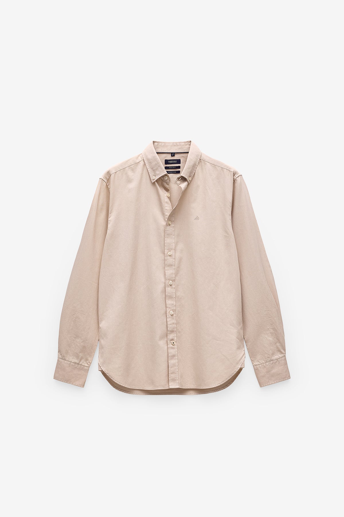 CAMISA BÁSICA REGULAR FIT EM SARJA LEVE