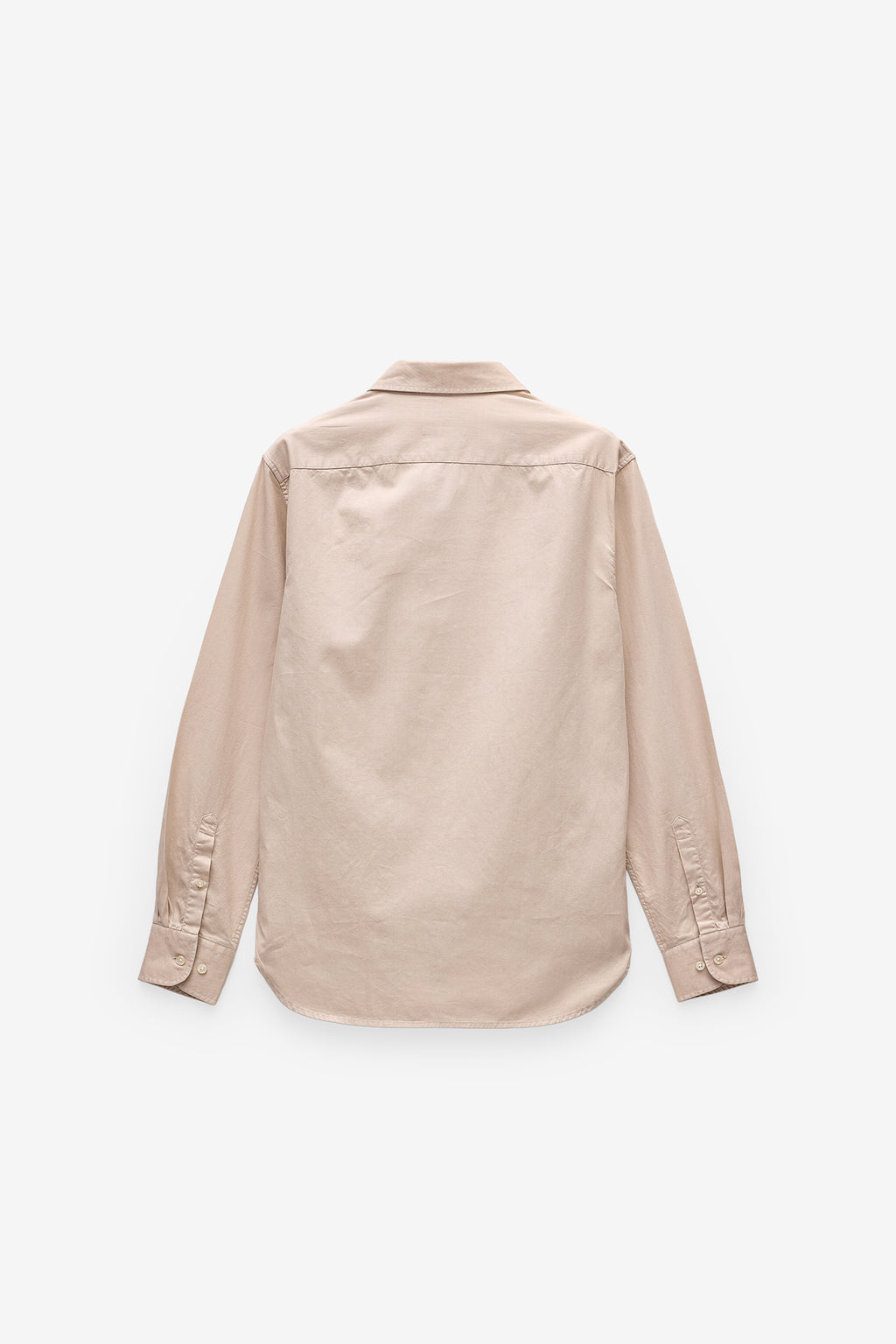 CAMISA BÁSICA REGULAR FIT EM SARJA LEVE