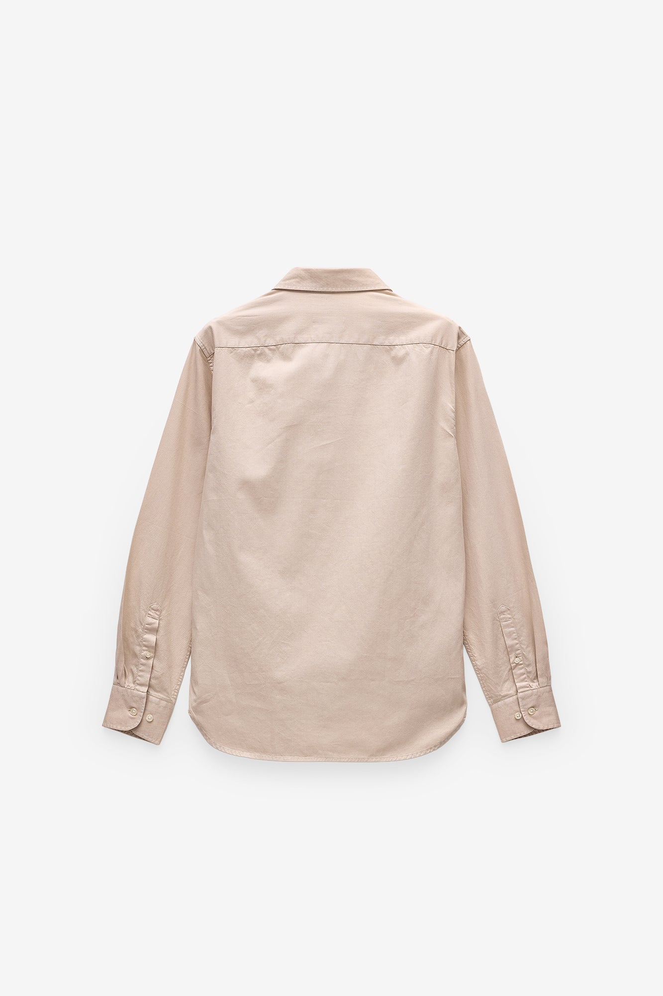 CAMISA BÁSICA REGULAR FIT EM SARJA LEVE