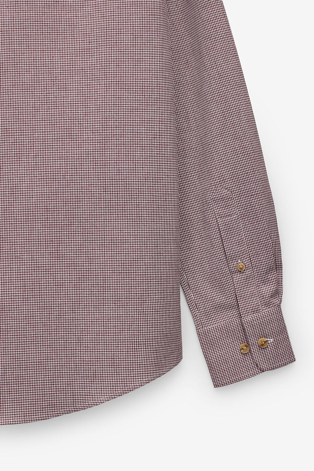 CAMISA SLIM FIT PIED-DE-POULE
