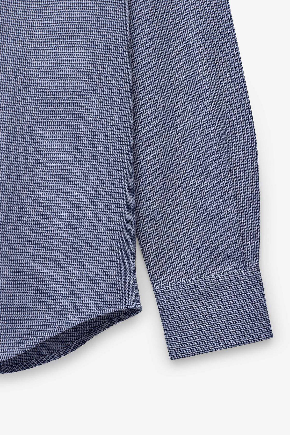 CAMISA SLIM FIT PIED-DE-POULE