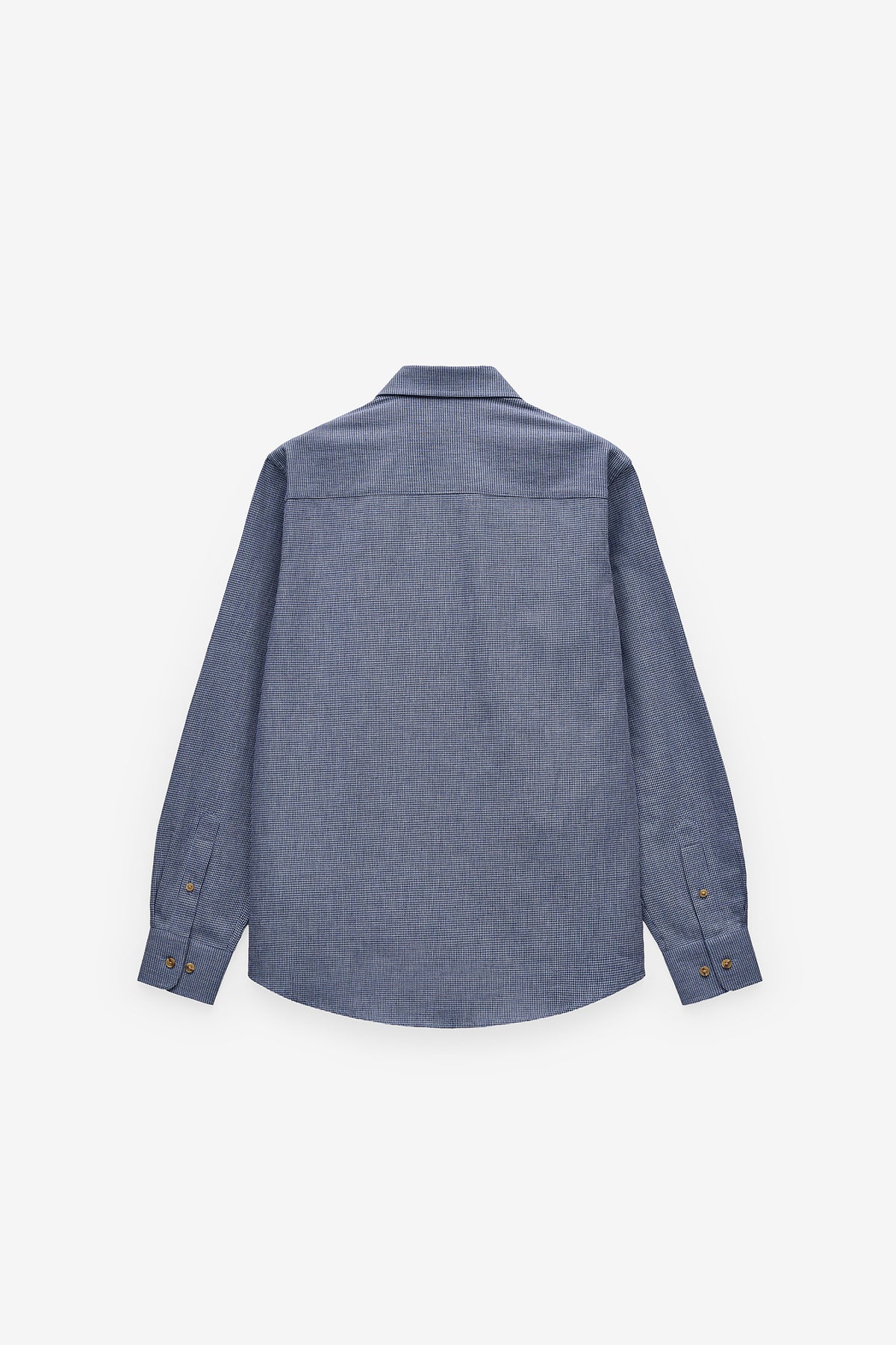 CAMISA SLIM FIT PIED-DE-POULE