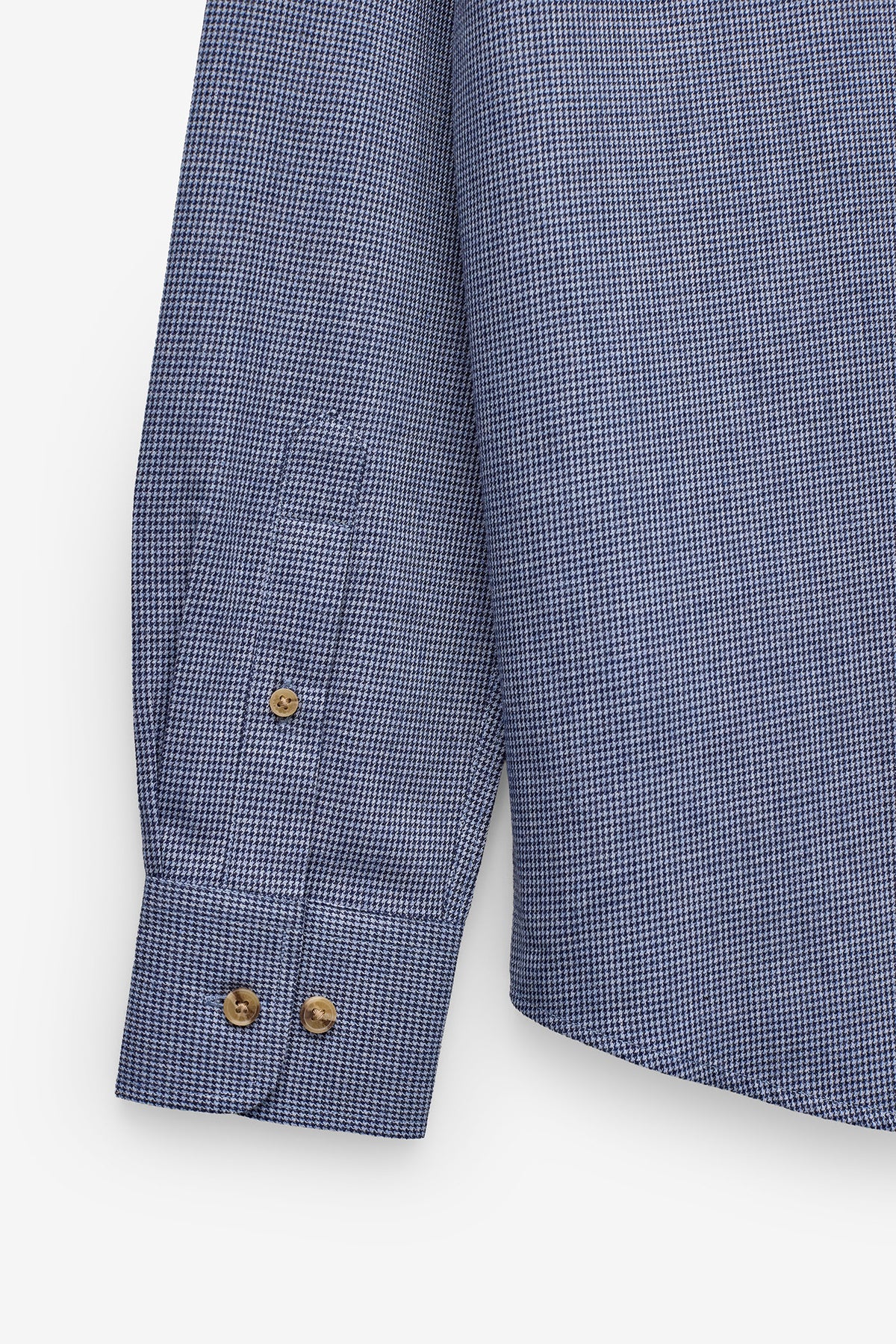 CAMISA SLIM FIT PIED-DE-POULE