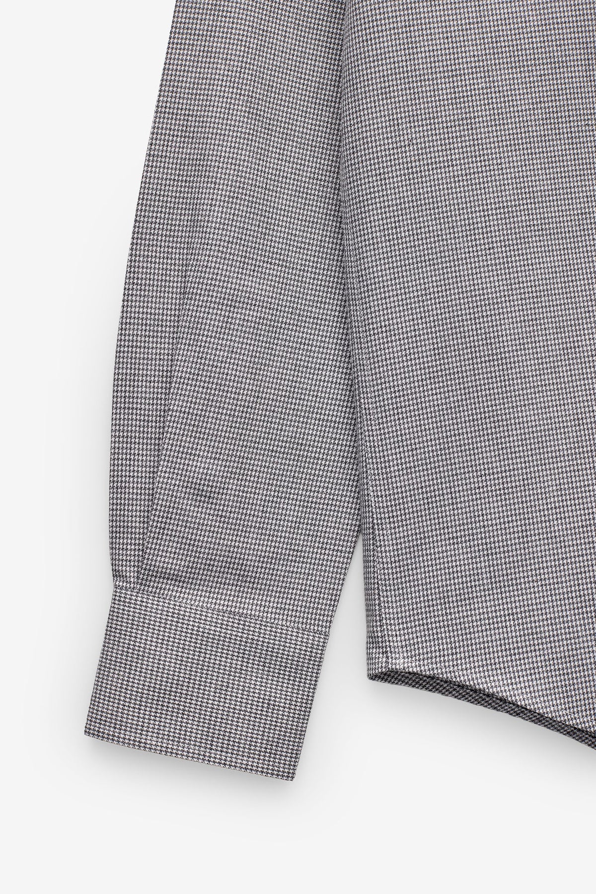 CAMISA SLIM FIT PIED-DE-POULE