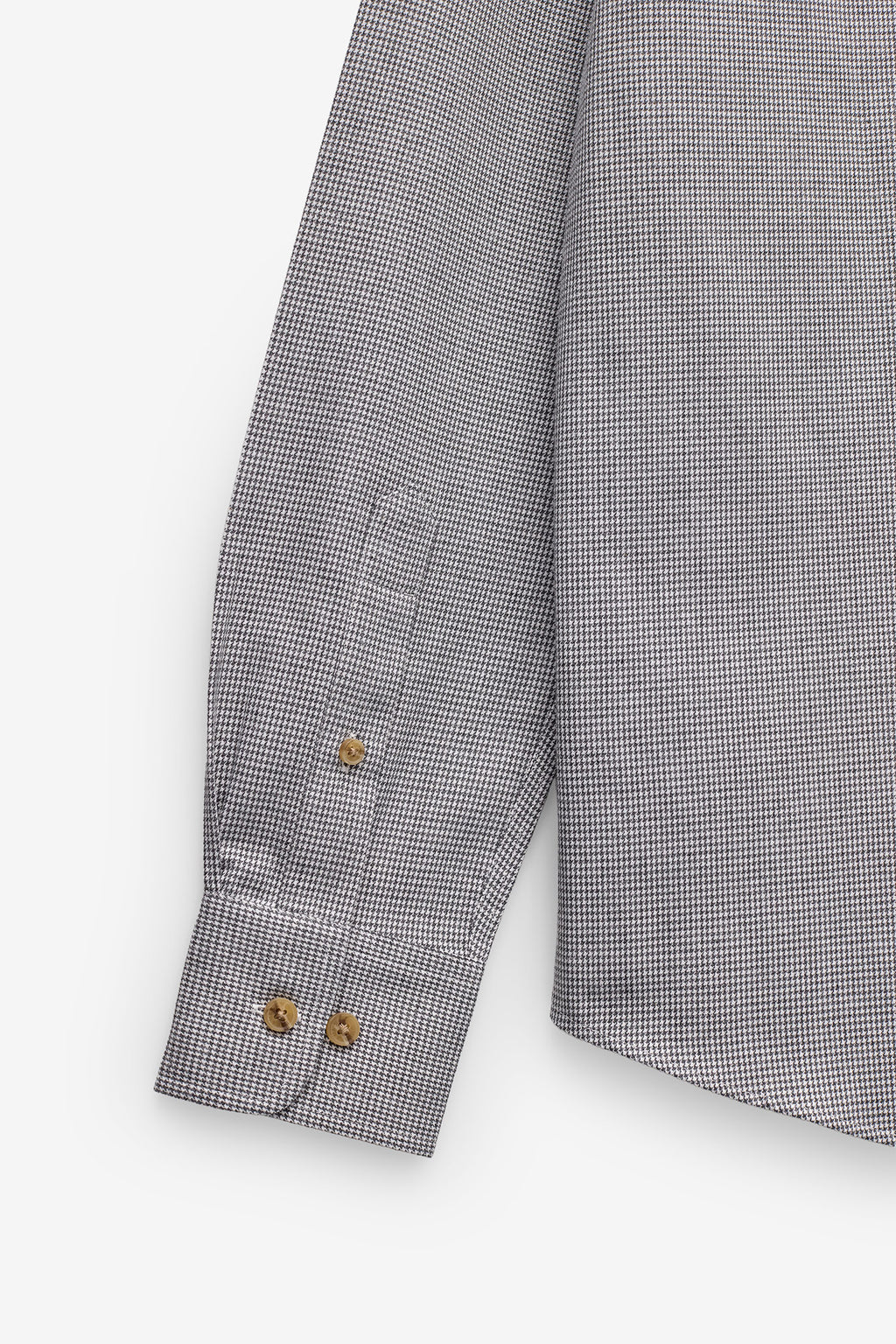 CAMISA SLIM FIT PIED-DE-POULE