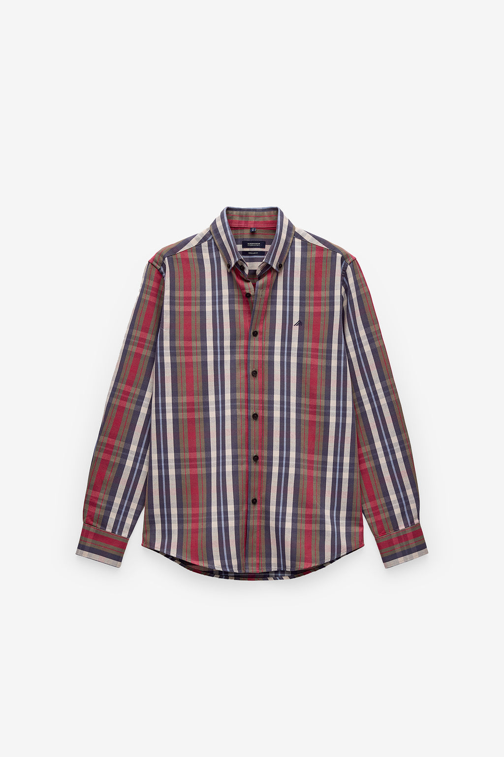 CAMISA REGULAR FIT SARJA AOS QUADRADOS