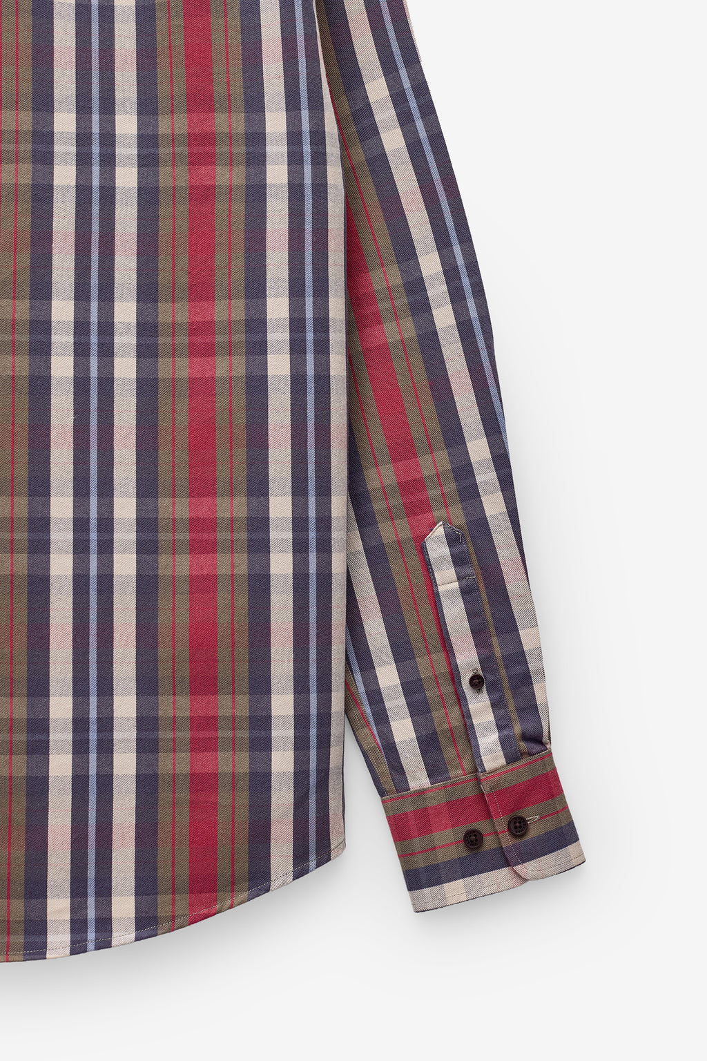 CAMISA REGULAR FIT SARJA AOS QUADRADOS