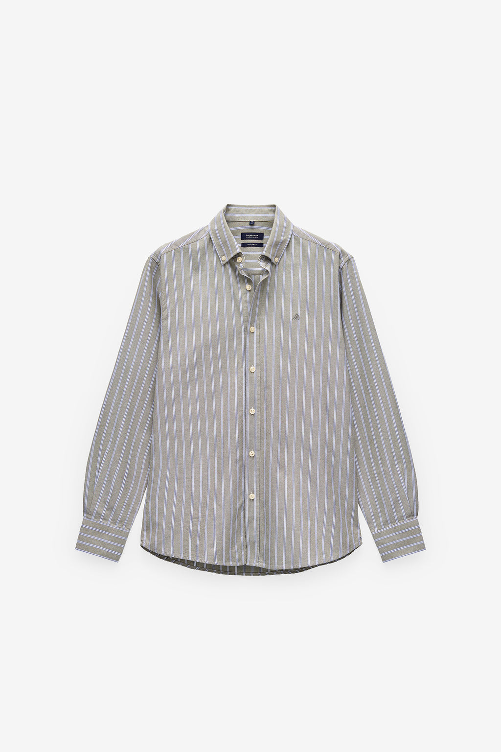 CAMISA OXFORD REGULAR FIT ÀS RISCAS