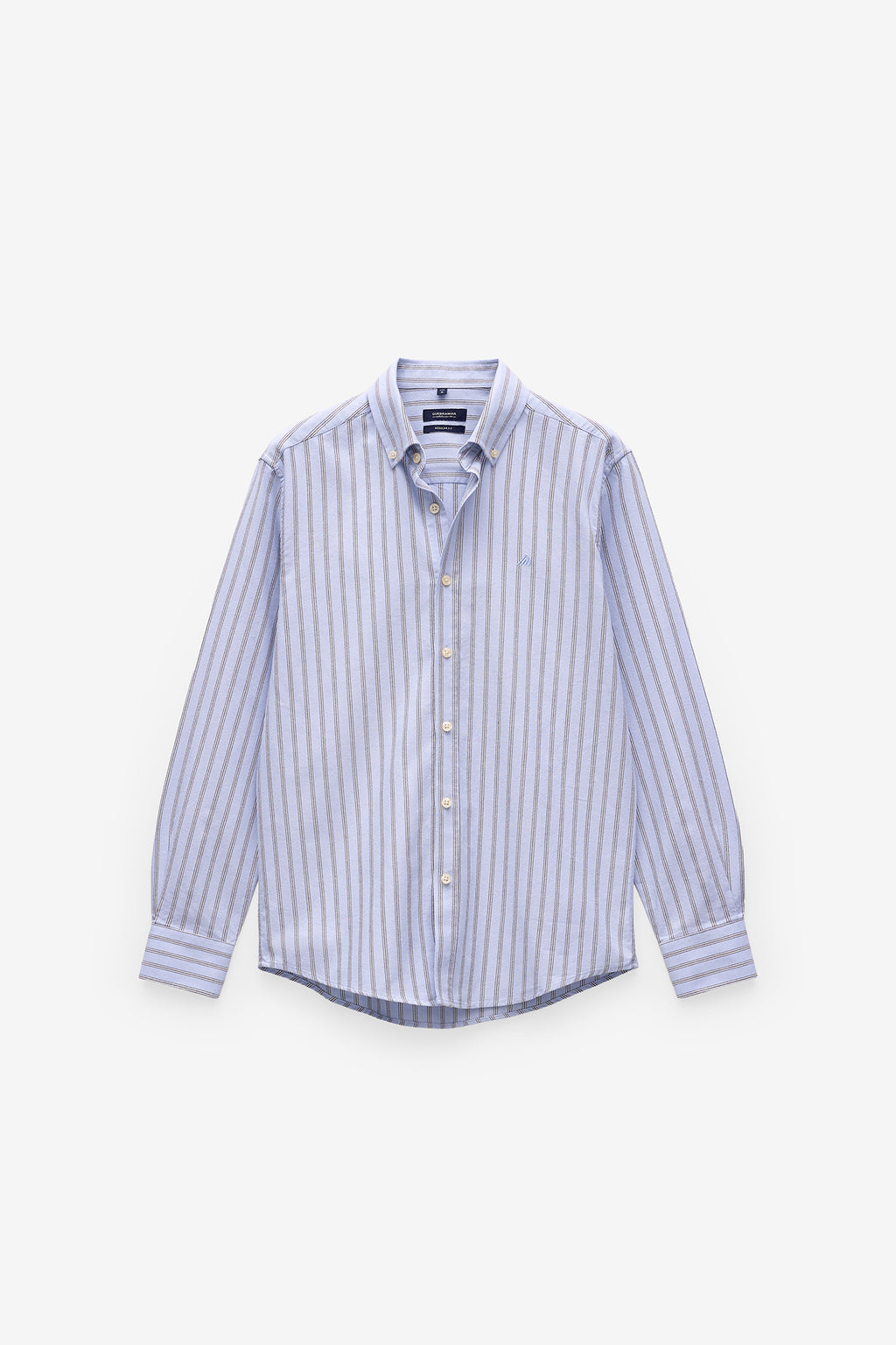 CAMISA OXFORD REGULAR FIT ÀS RISCAS