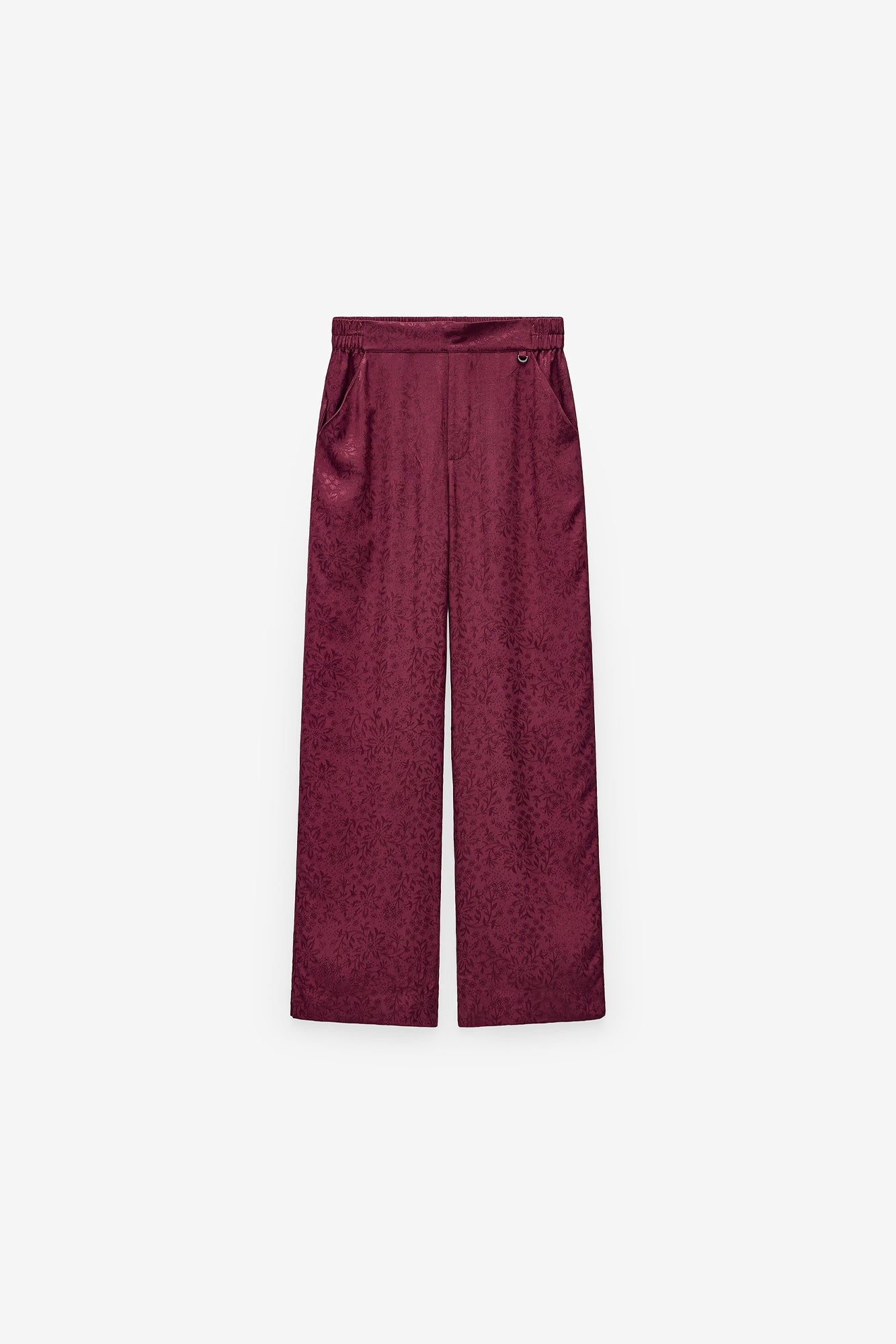 CALÇAS  EM TECIDO JACQUARD