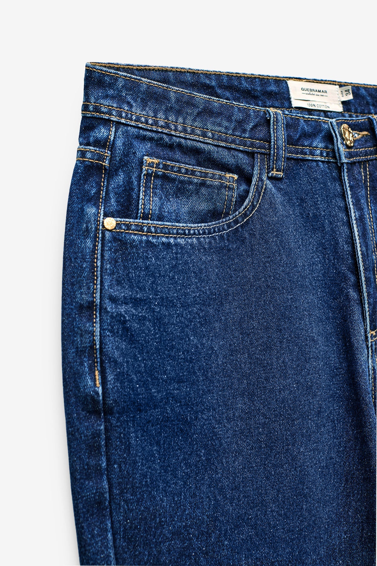 CALÇAS DE GANGA MOM FIT
