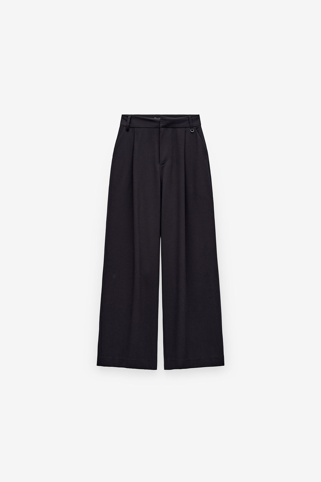 CALÇAS WIDE LEG COM PREGAS