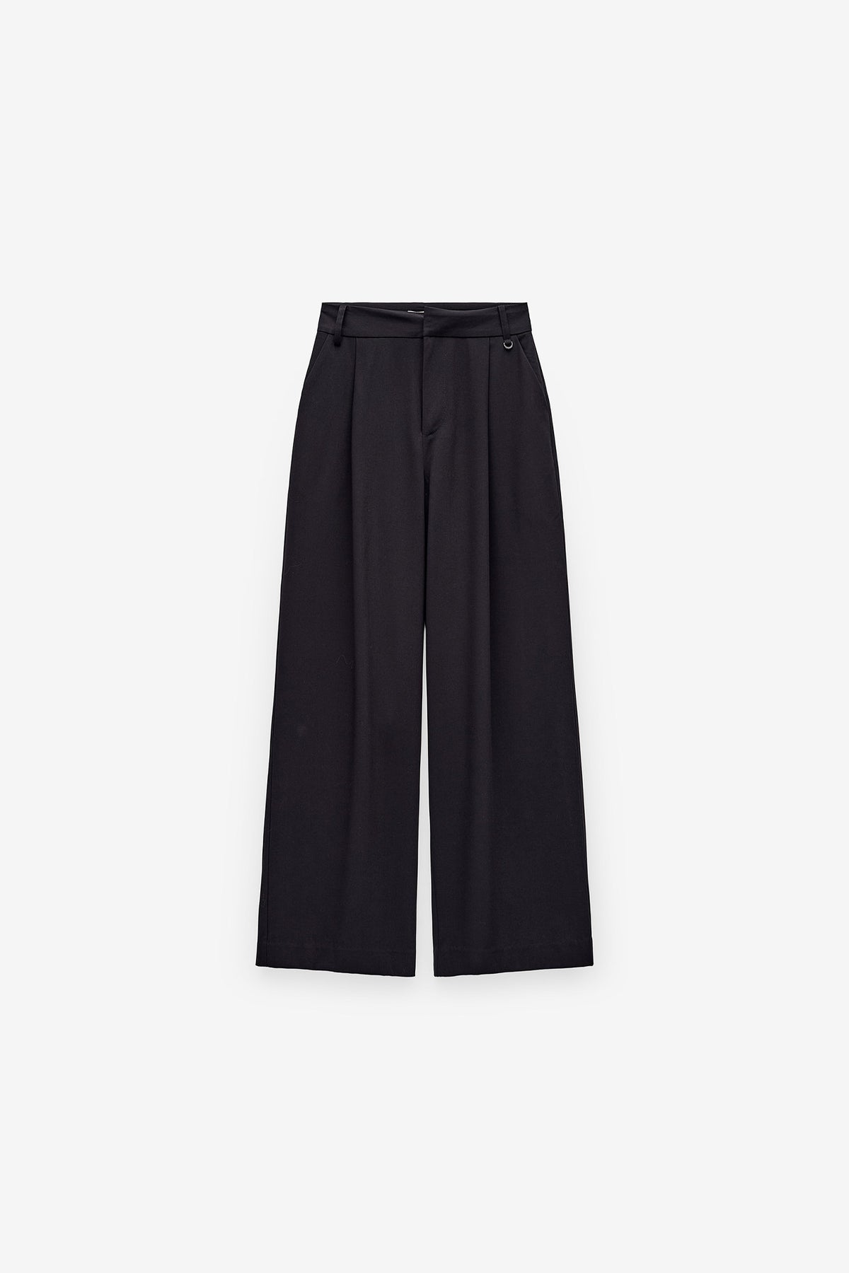 CALÇAS WIDE LEG COM PREGAS