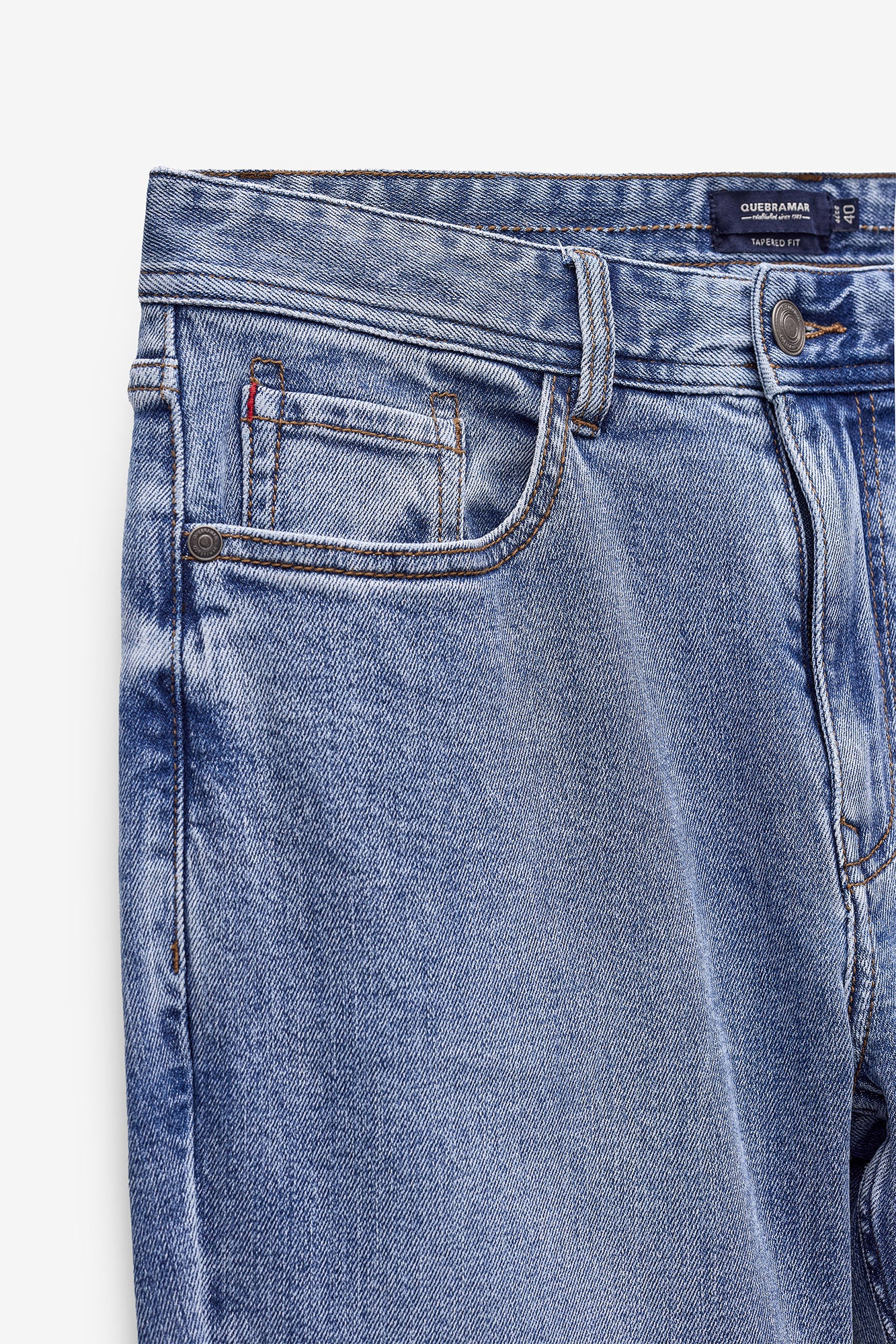 CALÇAS DE GANGA TAPERED MEDIUM WASH