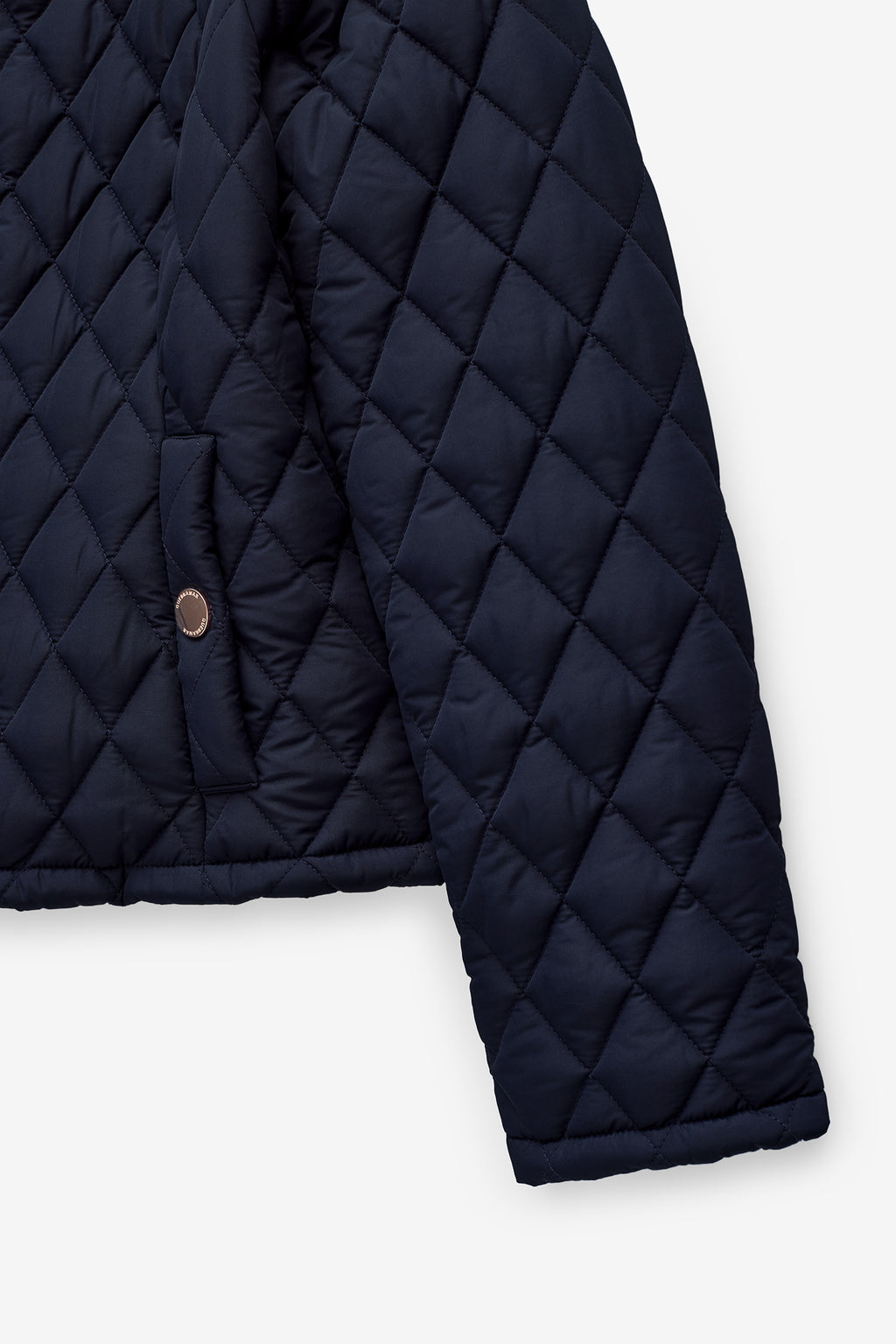 COLLARLESS PADDED JACKET