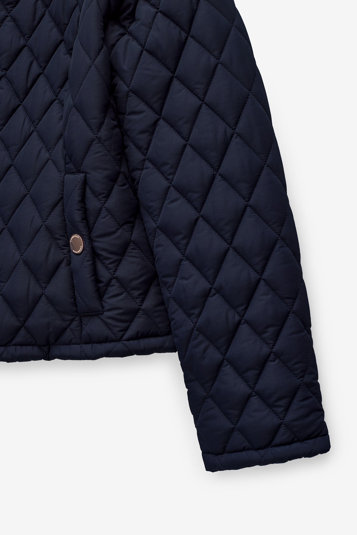COLLARLESS PADDED JACKET