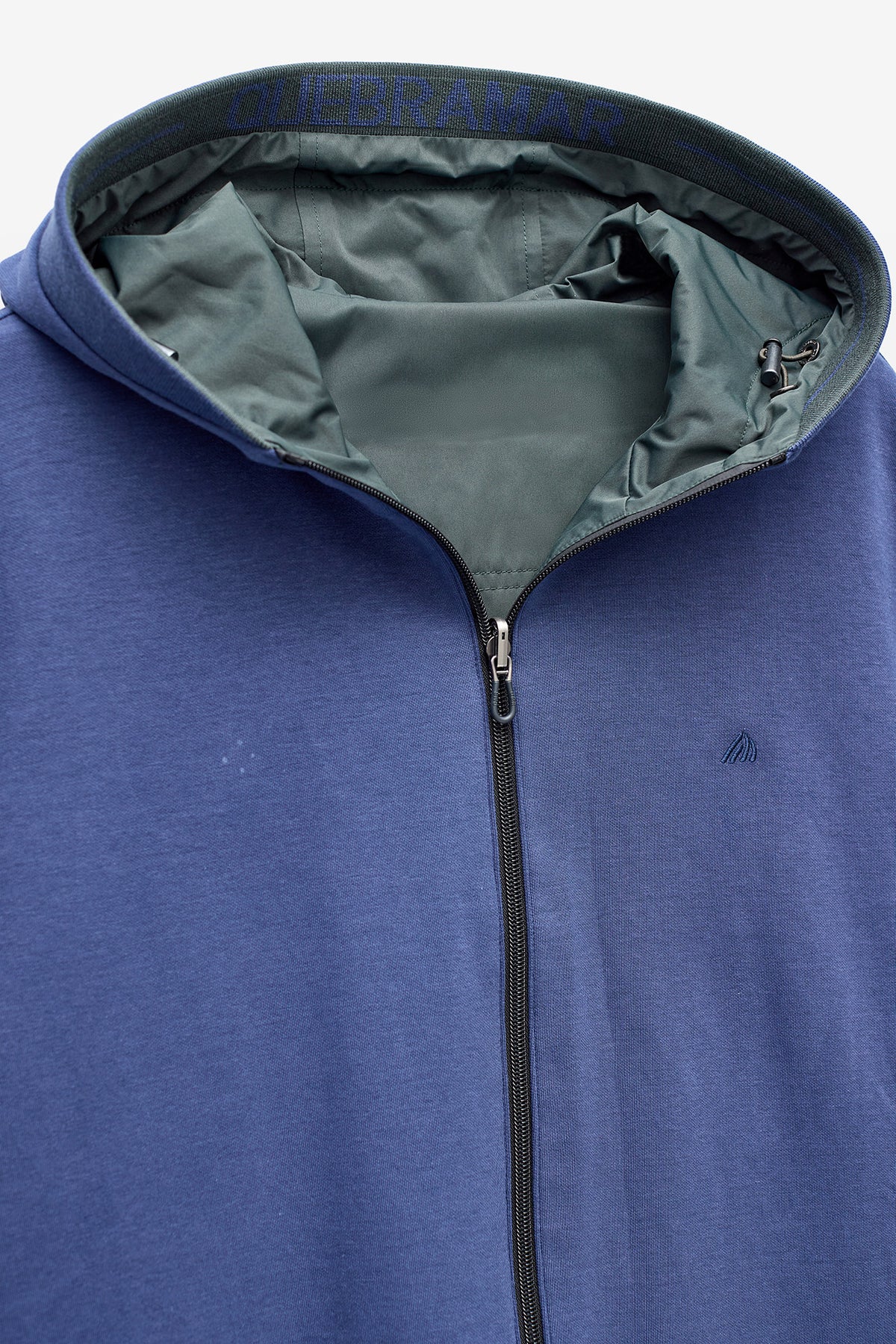 CORTAVIENTOS HOMBRE CON CAPUCHA - AZUL MARINO OSCURO