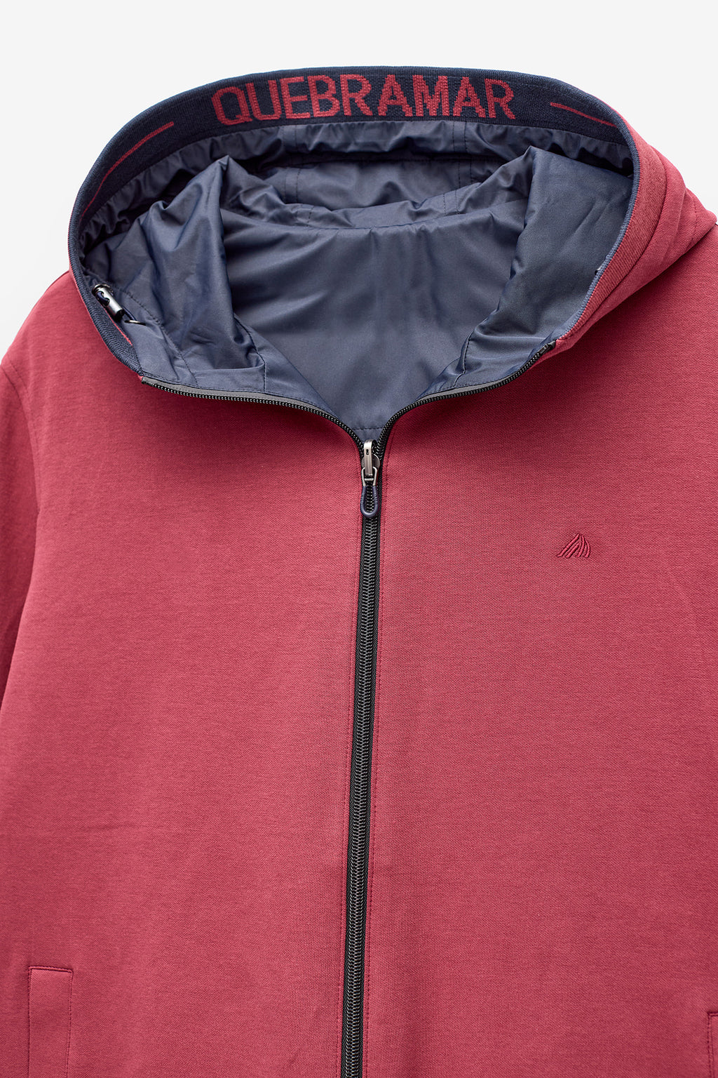 MEN'S WINDCHEATER JACKET WITH HOOD - DARK NAVY