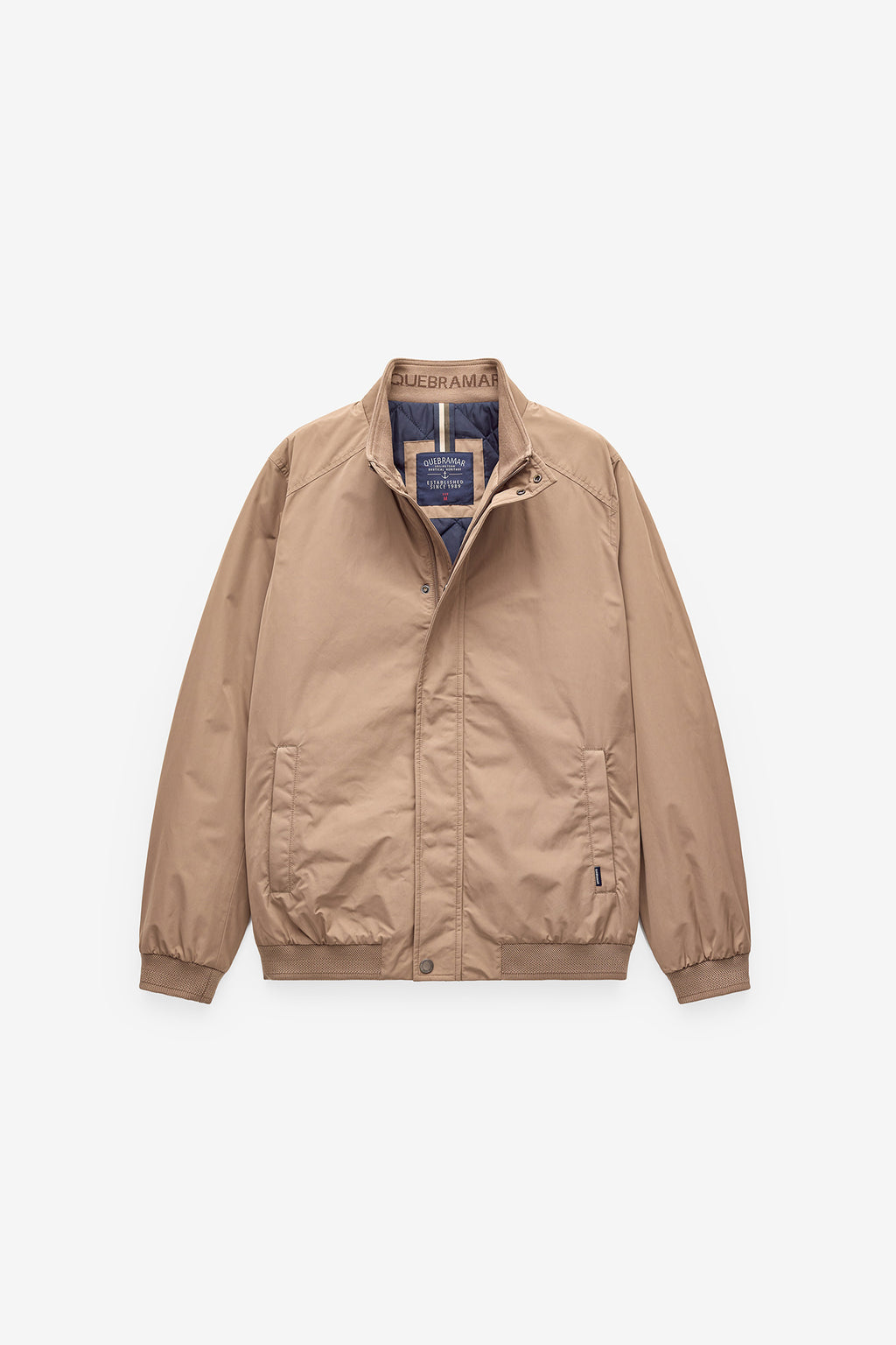 CASACO BOMBER EM CAMEL