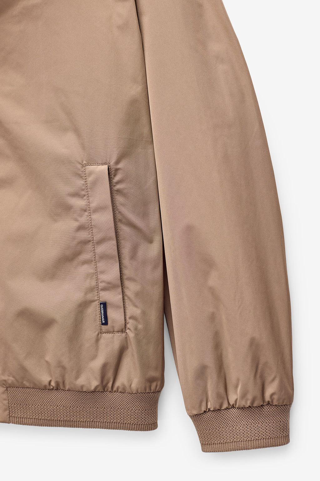 CASACO BOMBER EM CAMEL