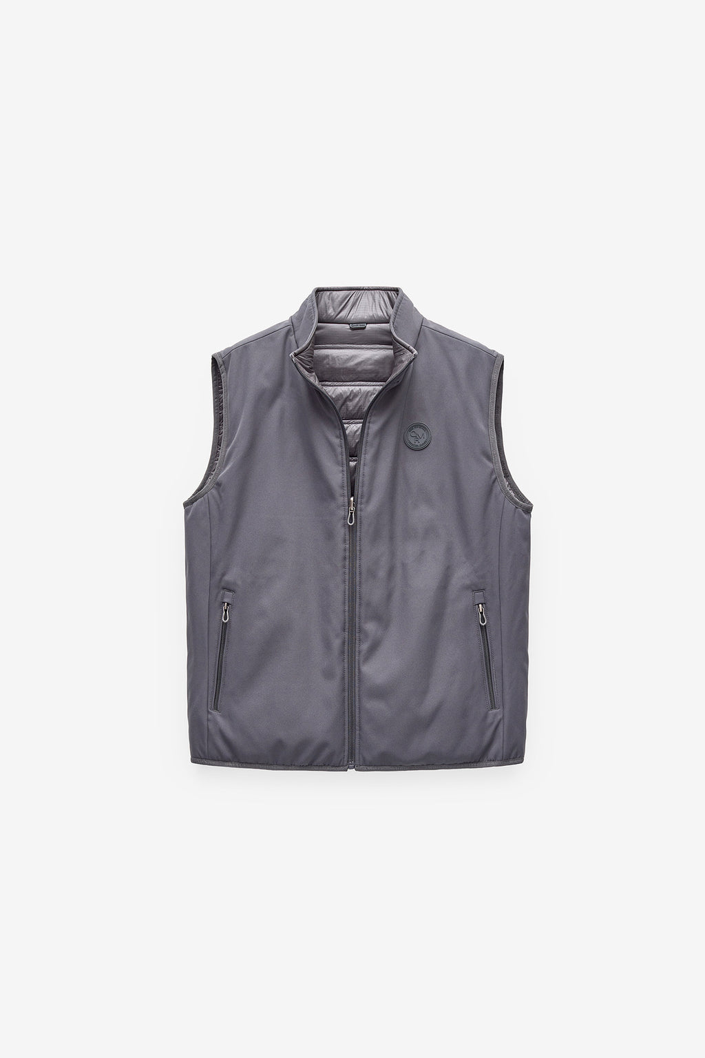 CHALECO DE HOMBRE EN RIPSTOP - GRIS OSCURO