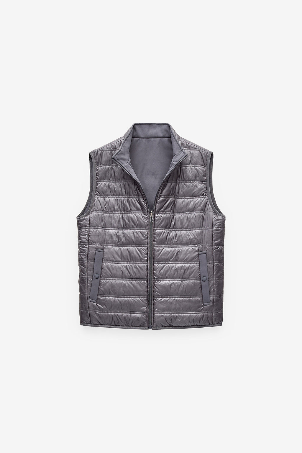 CHALECO DE HOMBRE EN RIPSTOP - GRIS OSCURO