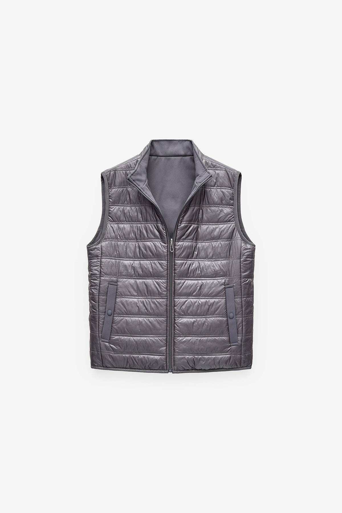 CHALECO DE HOMBRE EN RIPSTOP - GRIS OSCURO
