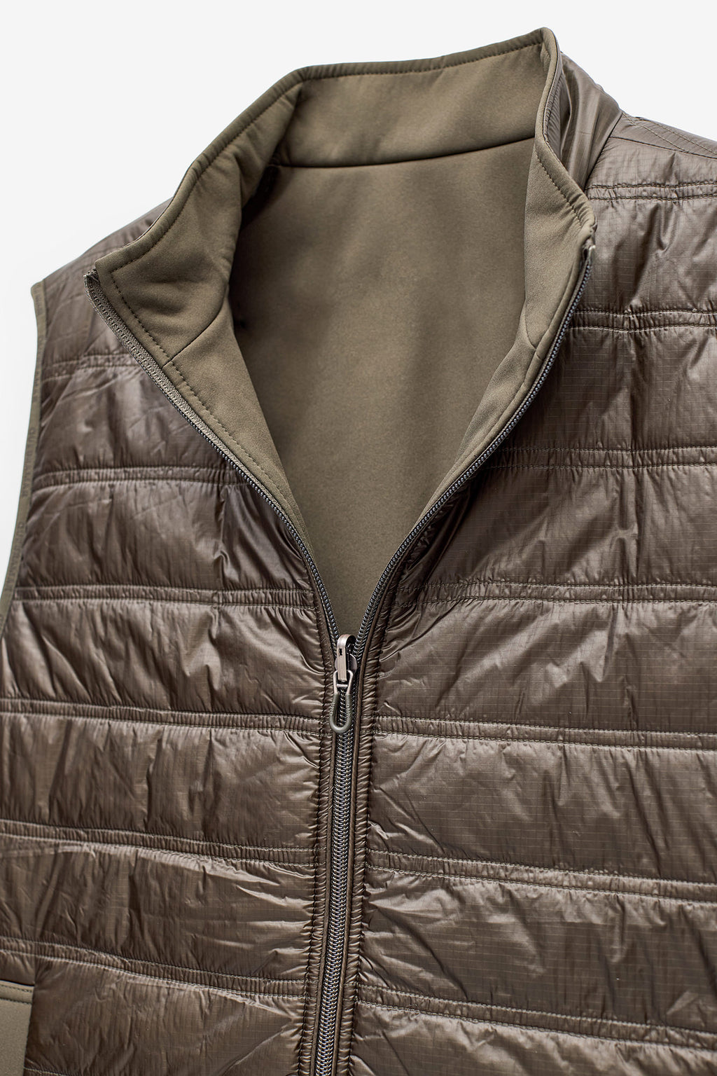 MEN’S RIBSTOP VEST – DARK KHAKI