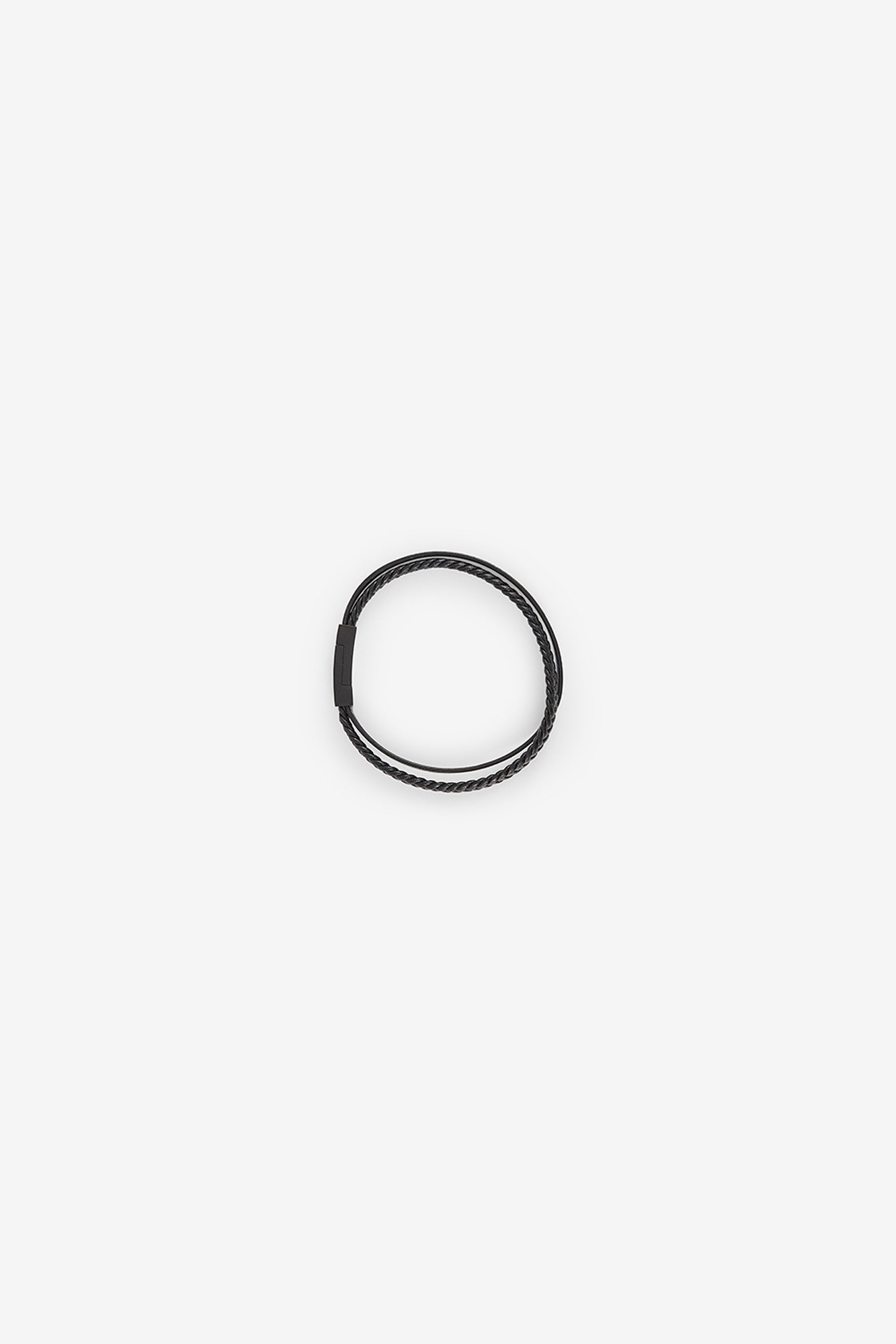 PULSEIRA ENTRANÇADA COM DUAS TIRAS