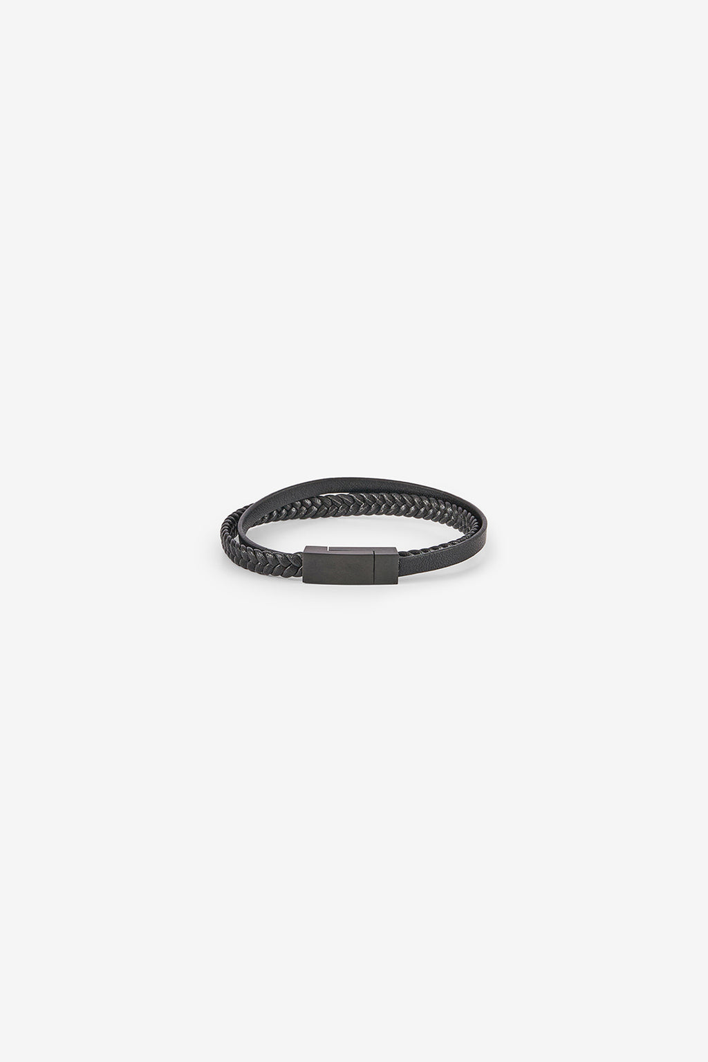 PULSEIRA ENTRANÇADA COM DUAS TIRAS