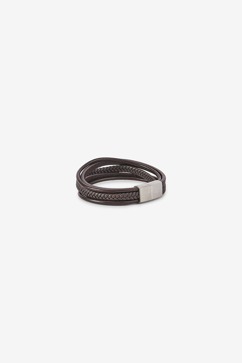 PULSEIRA ENTRANÇADA COM FECHO METÁLICO