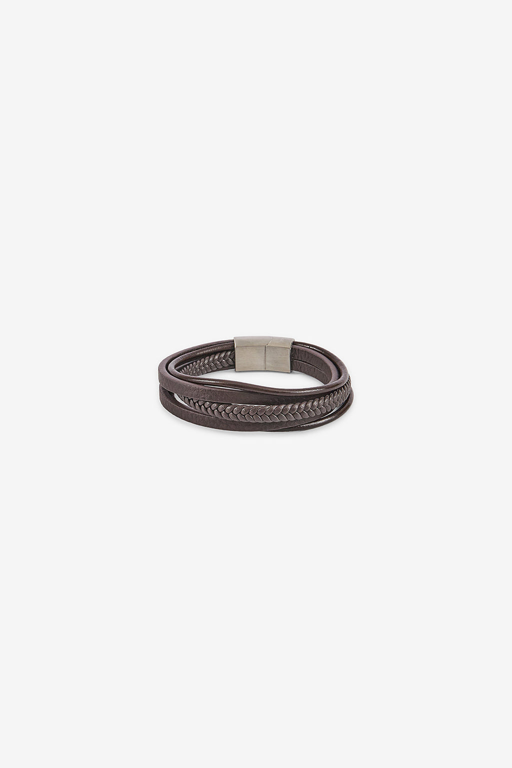 PULSEIRA ENTRANÇADA COM FECHO METÁLICO