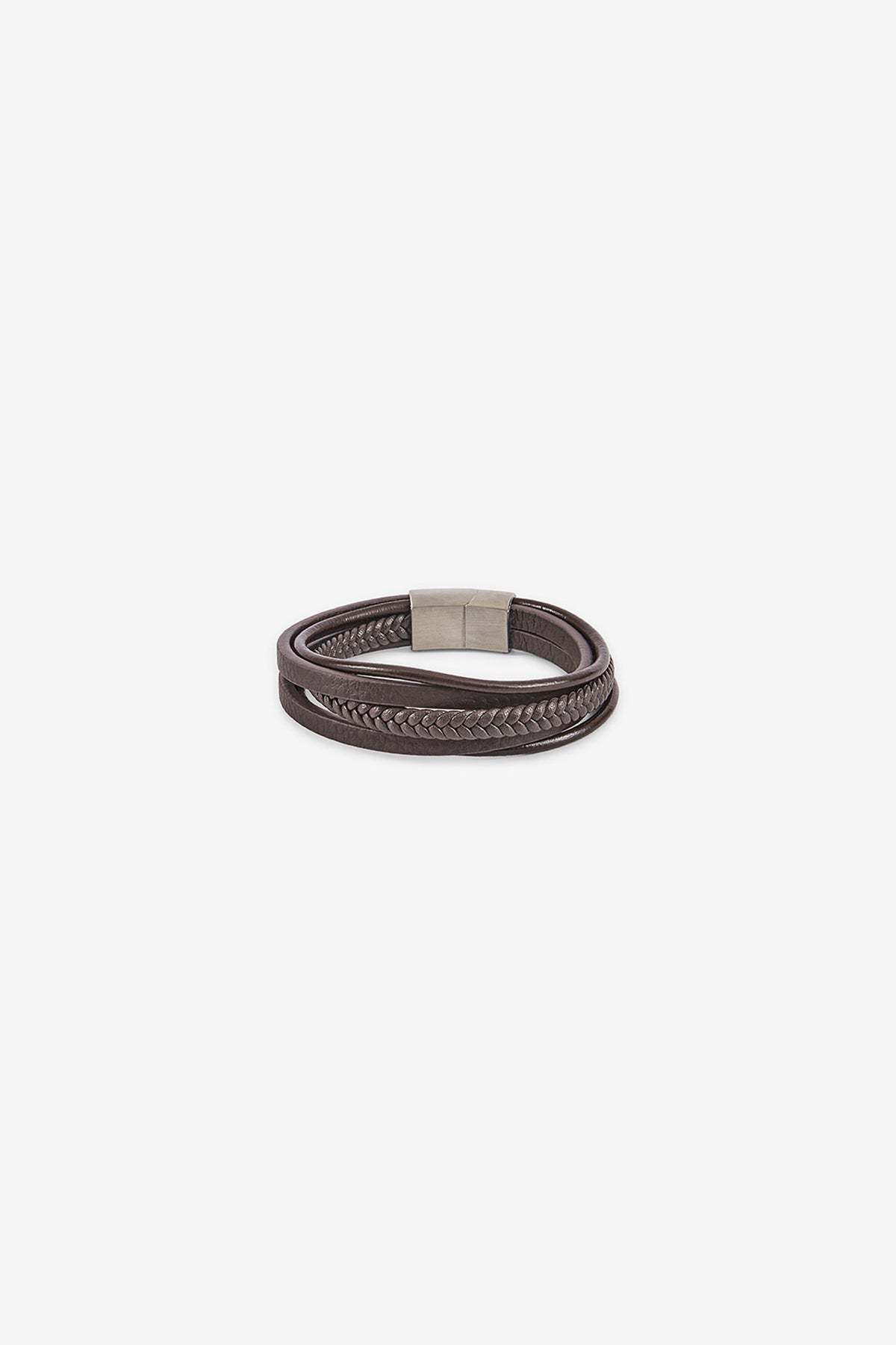 PULSEIRA ENTRANÇADA COM FECHO METÁLICO