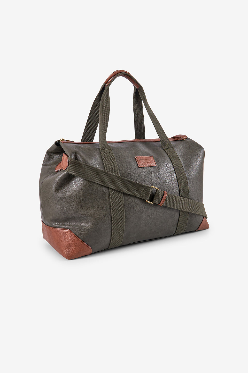 BOLSA DE VIAJE PARA HOMBRE - CAQUI OSCURO