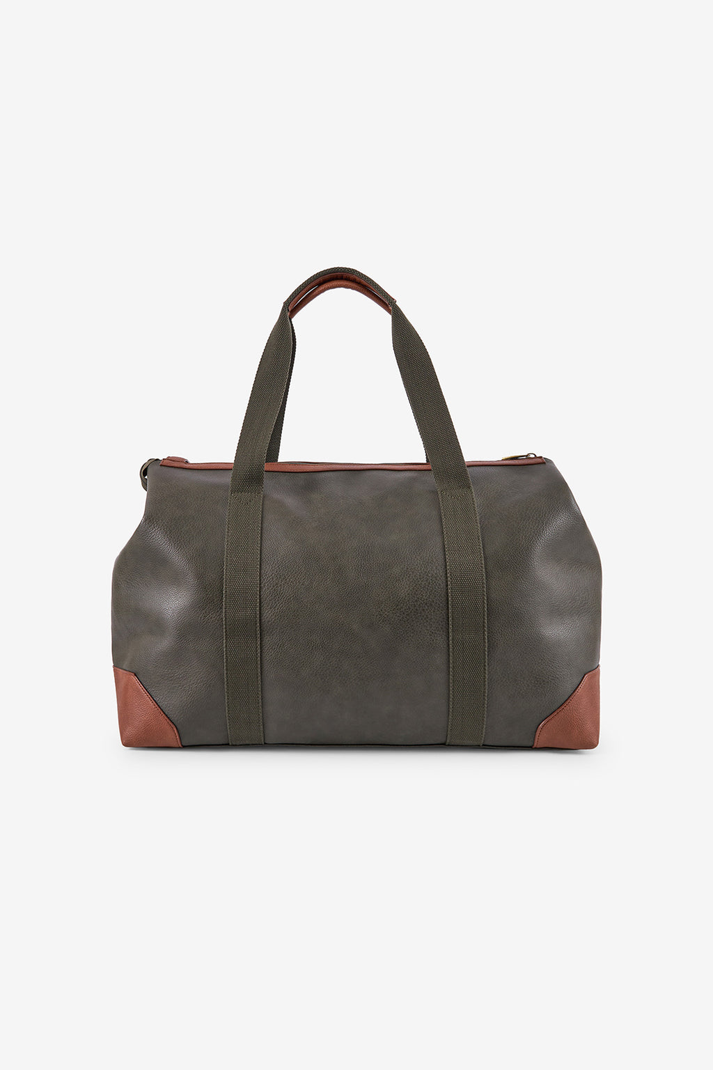 BOLSA DE VIAJE PARA HOMBRE - CAQUI OSCURO
