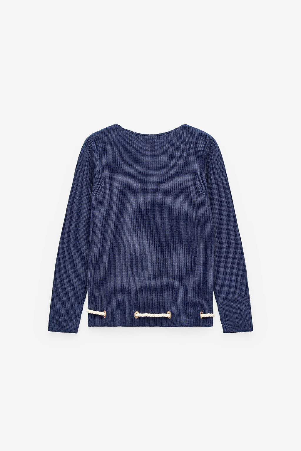 MALHA COM EYELETS