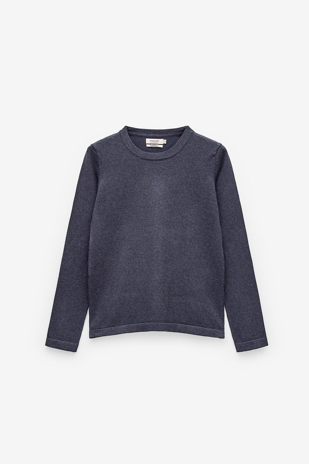 CAMISOLA DE MALHA COM DECOTE REDONDO