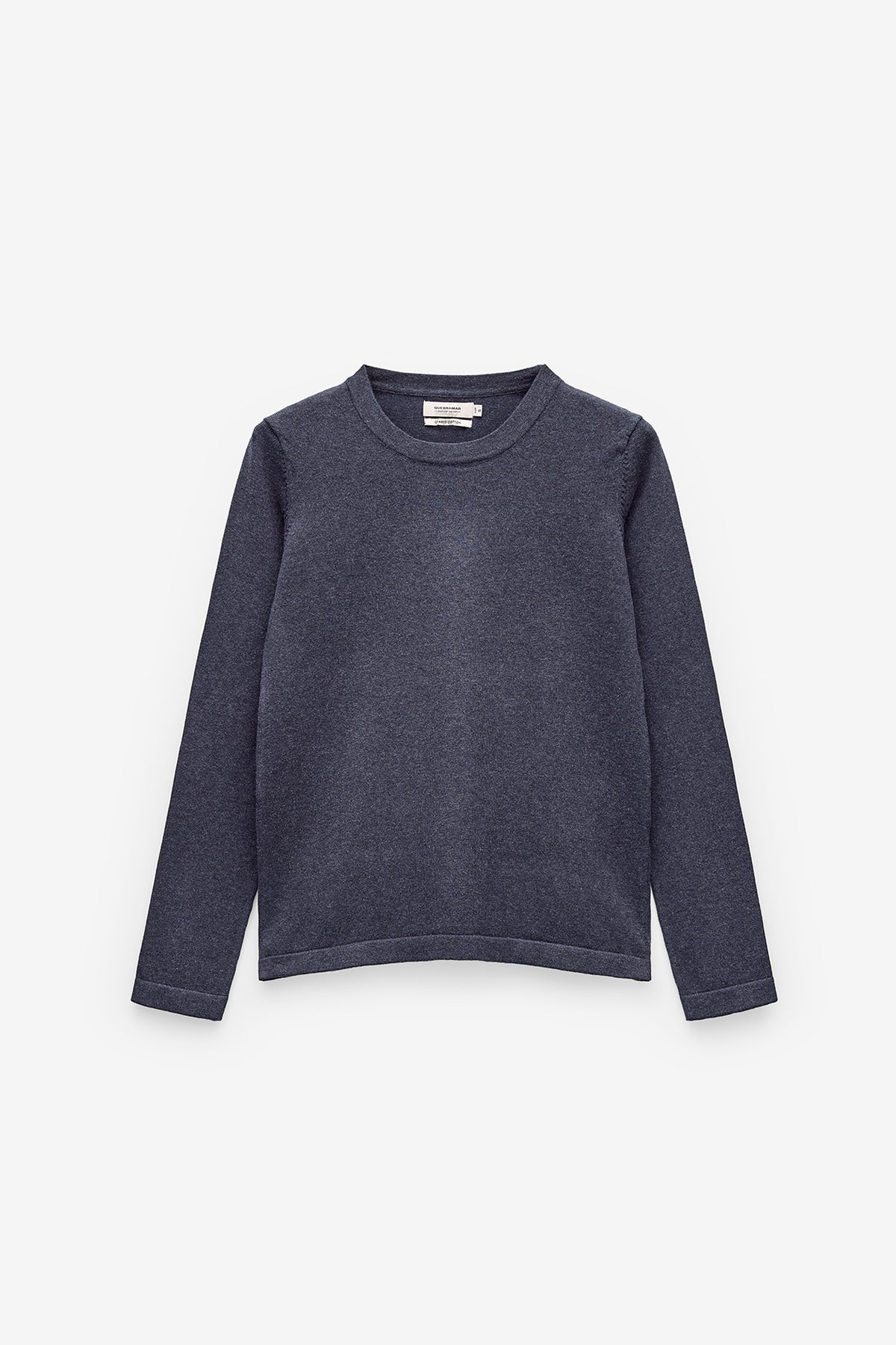 CAMISOLA DE MALHA COM DECOTE REDONDO