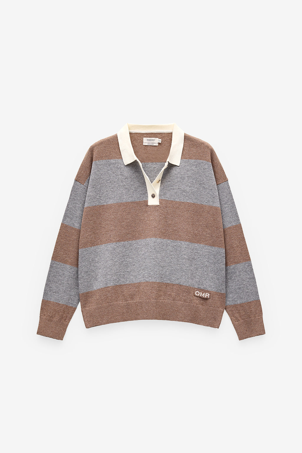 POLO DE MALHA ÀS RISCAS
