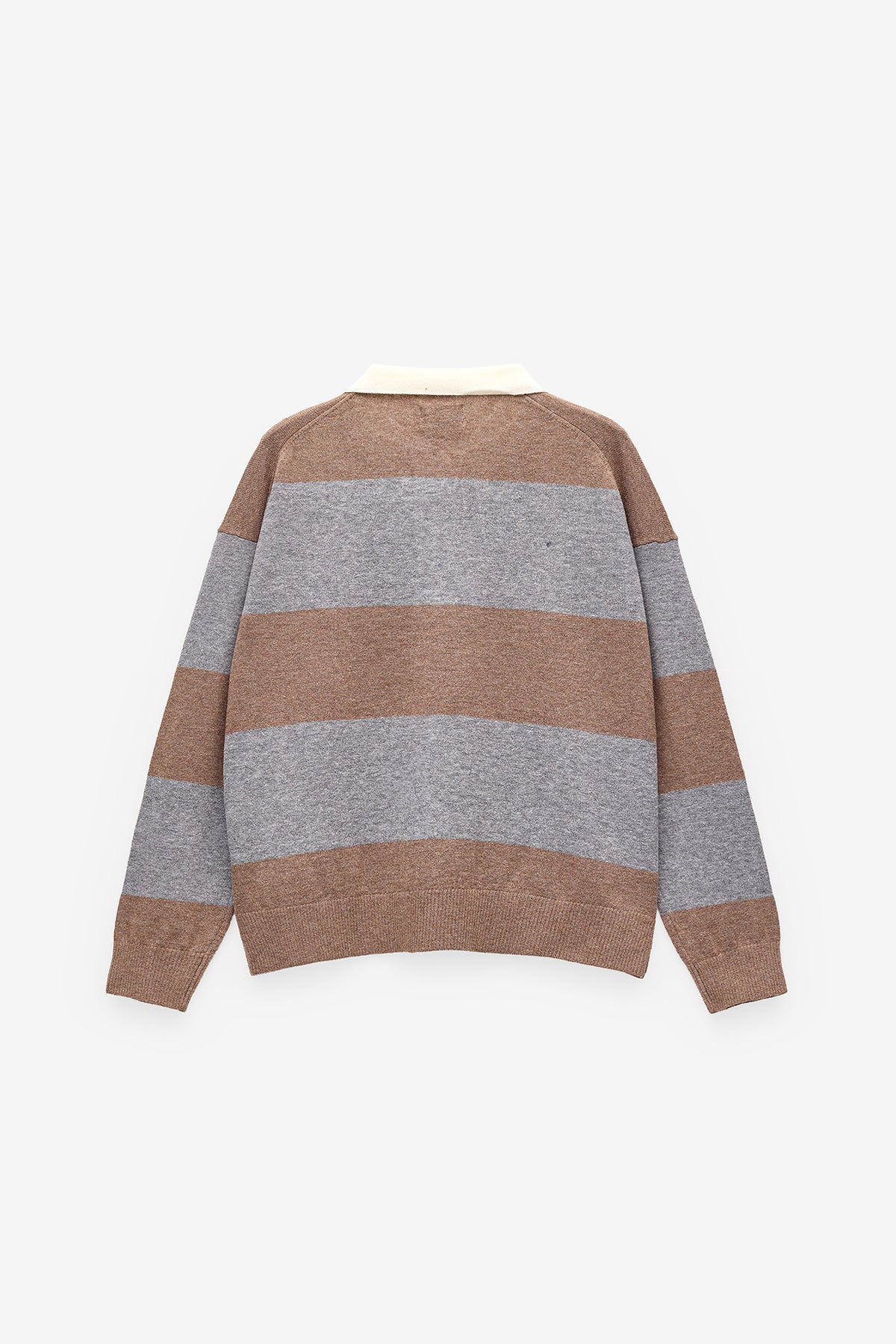 POLO DE MALHA ÀS RISCAS