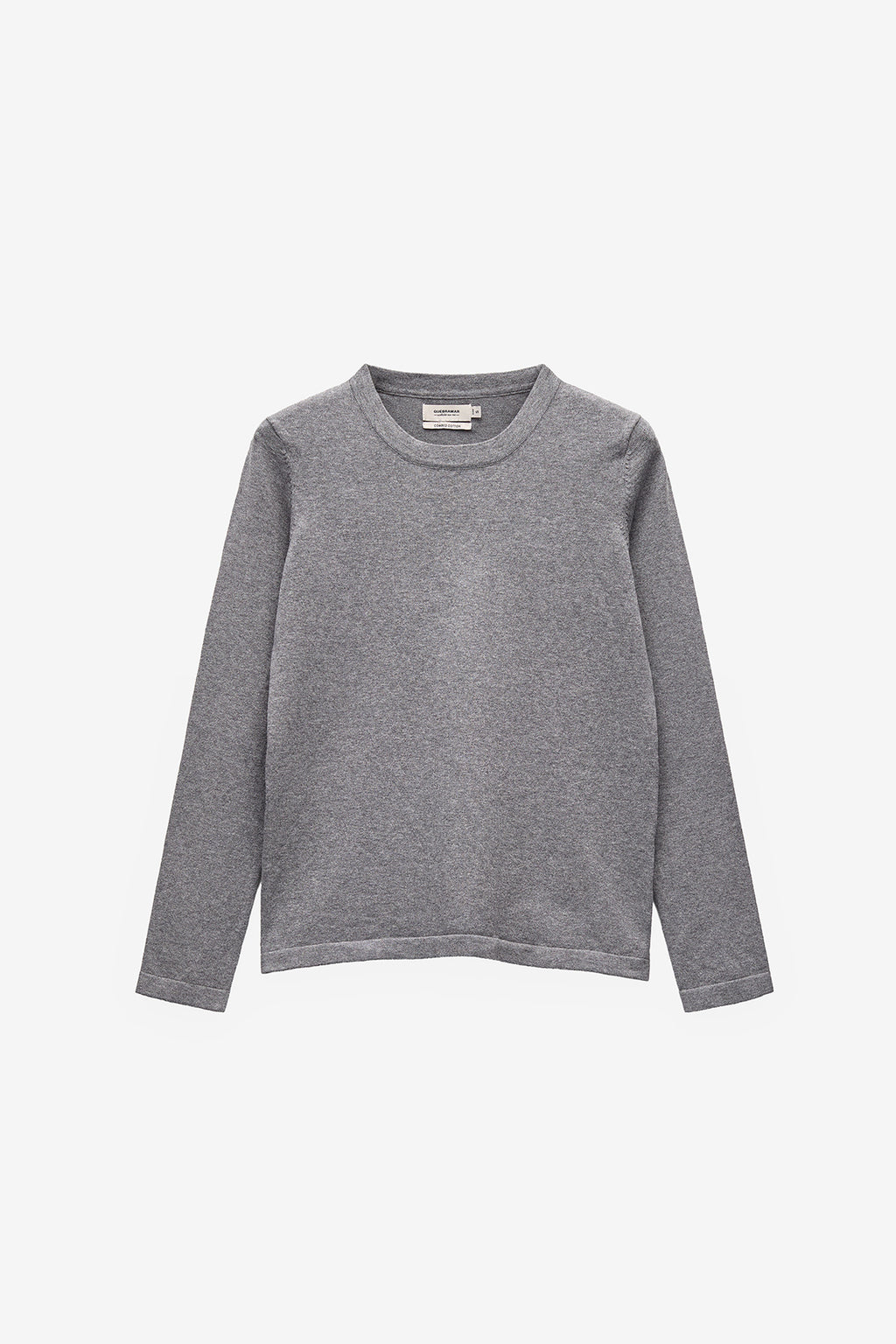 CAMISOLA DE MALHA COM DECOTE REDONDO