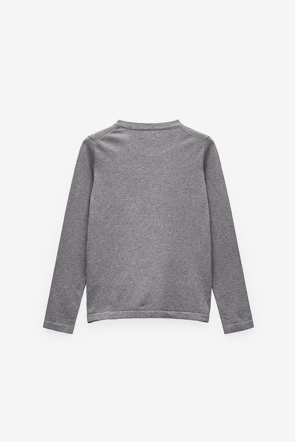 CAMISOLA DE MALHA COM DECOTE REDONDO