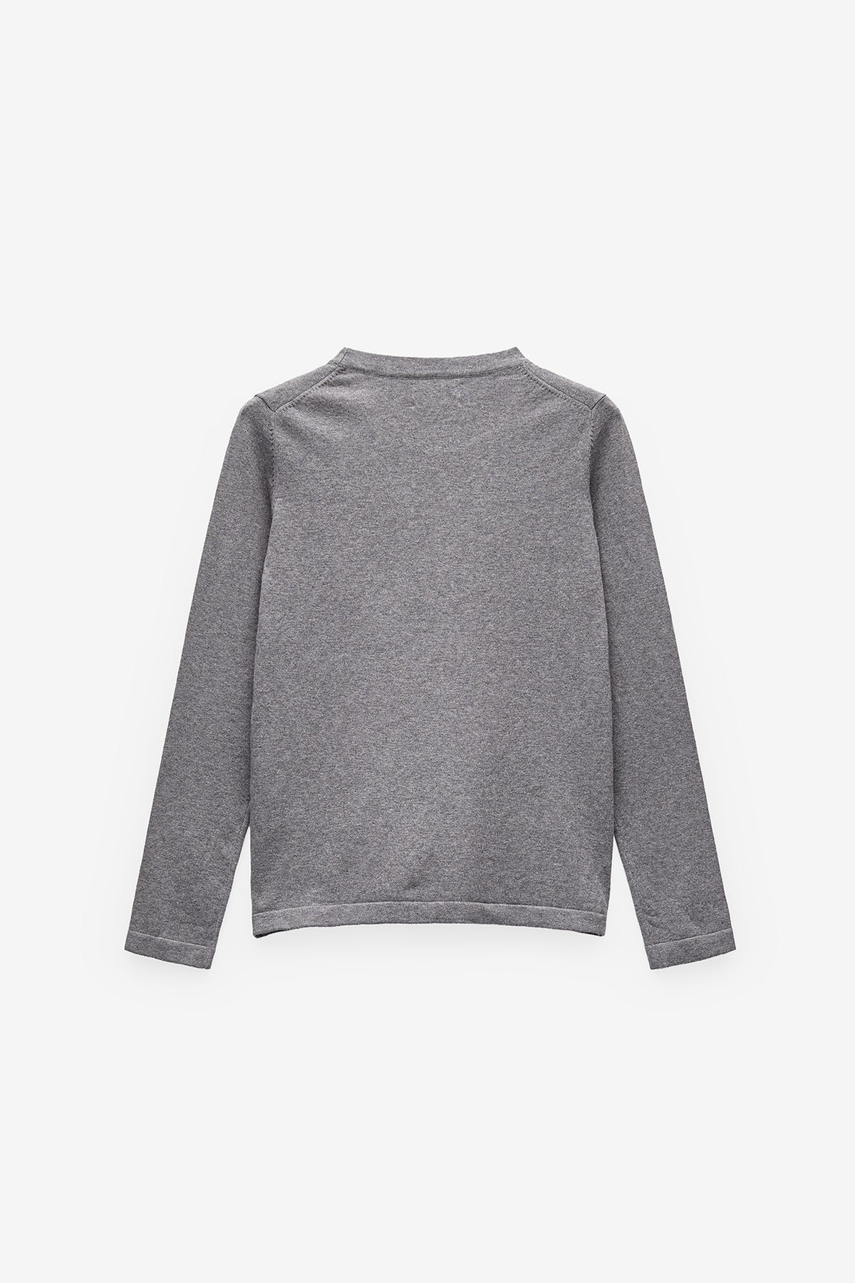 CAMISOLA DE MALHA COM DECOTE REDONDO