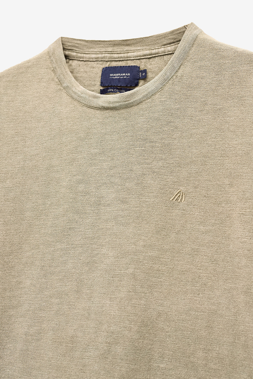 T-SHIRT DE MALHA WASHED LOOK