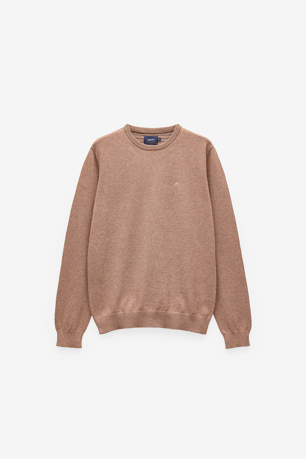 CAMISOLA DE MALHA COM DECOTE REDONDO